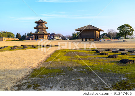 Kikuchi Castle "Historical Park, Kikuchi Castle and Square Scenery" Kikuchi Castle "Historical Park, Kikuchi Castle and Square Scenery" 91247466
