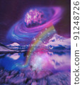 奇妙的自然和星系 91248726
