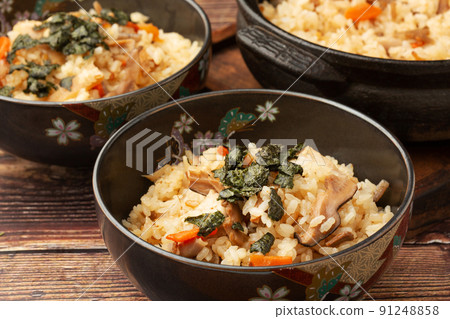 Chicken Gomoku Rice Chicken Gomoku Rice 91248858
