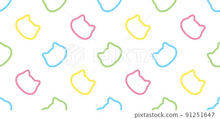cat seamless pattern calico kitten rope vector neko head breed character cartoon pet scarf isolated repeat wallpaper tile background animal doodle illustration design cat seamless pattern calico kitten rope vector neko head breed character cartoon pet scarf isolated repeat wallpaper tile background animal doodle illustration design 91251647