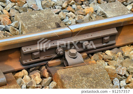 Even functional beauty is created ... Railroad joint "rail fastening device" 91257357