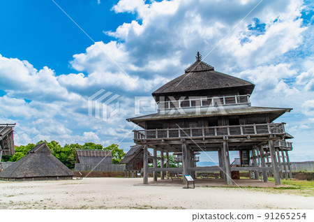 Yoshinogari Ruins, Saga Prefecture-Main Shrine of the North Inner Guo- Yoshinogari Ruins, Saga Prefecture-Main Shrine of the North Inner Guo- 91265254
