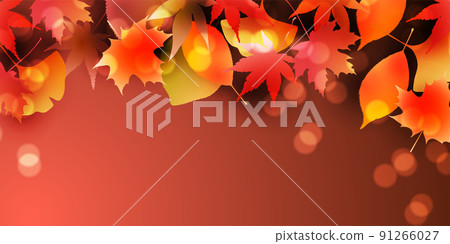 Autumn leaves maple autumn background Autumn leaves maple autumn background 91266027