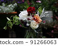 Rose and peony 91266063