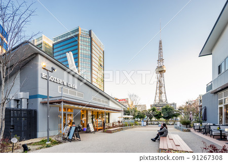 Nagoya's 100-meter road (Hisaya-odori Park, Hisaya Odori) 91267308