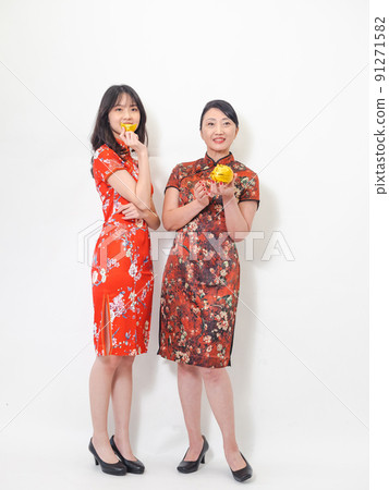 Chinese New Year，慶祝中國新年。 91271582