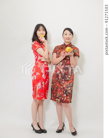 Chinese New Year，慶祝中國新年。 91271583