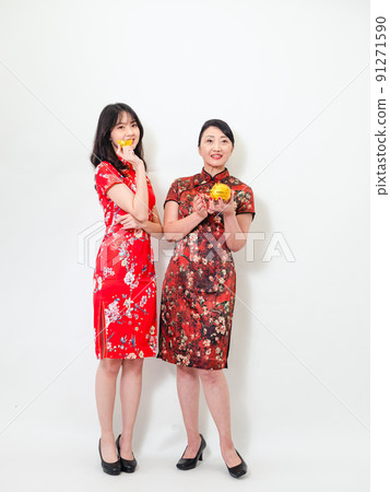 Chinese New Year，慶祝中國新年。 91271590