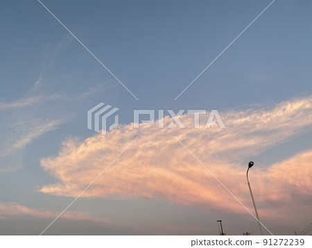 Sunset clouds like goldfish Harumi Suzuki at dusk in Aramakihonzawa, Aoba-ku, Sendai City, Miyagi Prefecture Sunset clouds like goldfish Harumi Suzuki at dusk in Aramakihonzawa, Aoba-ku, Sendai City, Miyagi Prefecture 91272239