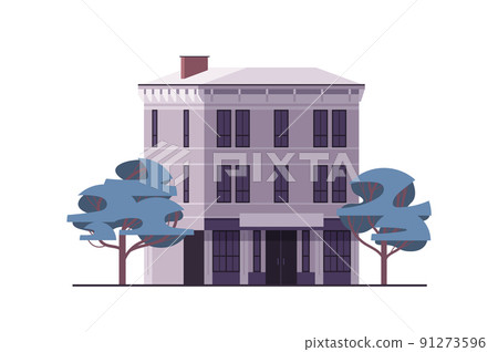 modern house building exterior urban building facade horizontal modern house building exterior urban building facade horizontal 91273596