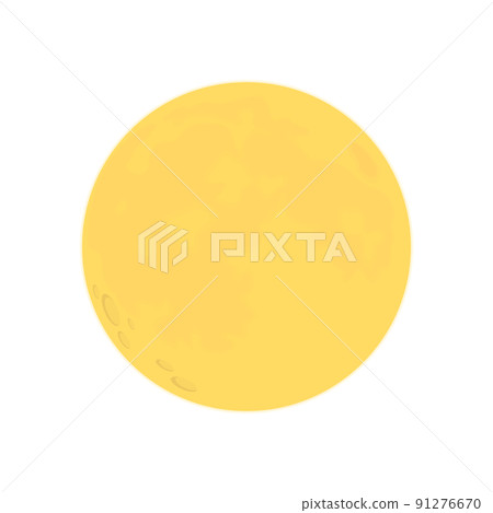 Full moon illustration 91276670