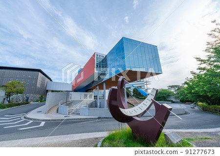 Kochi City, Kochi Prefecture Kochi Prefectural Ryoma Sakamoto Memorial Hall in fine weather 91277673