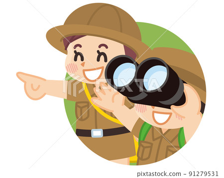 Binoculars and expedition kids Boy Scout Adventure Outdoors 91279531