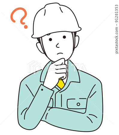 Work clothes men Hatena helmet 91281353