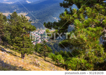 Bulgarian Village in Rhodope Mountains 91281639