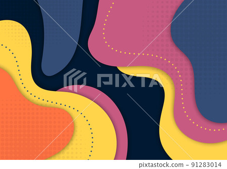 Abstract colorful doodles template design. Decorative template design artwork background. Abstract colorful doodles template design. Decorative template design artwork background. 91283014