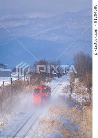 DE15 Russell car going on the Soya main line 91284590