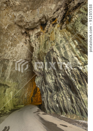 La Cuevona, Road Natural Karst Cave, Cuevas del Agua, Spain 91285588