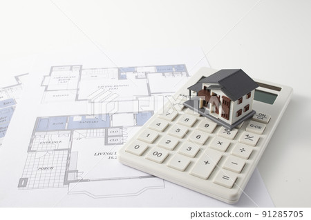 Residential real estate house construction loan 91285705