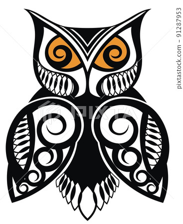 open wings owl tattoo  Clip Art Library