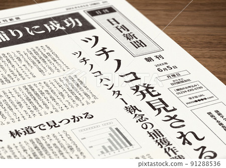 Fictitious newspaper (image) 91288536