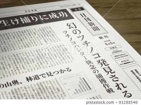 Fictitious newspaper (image) 91288540