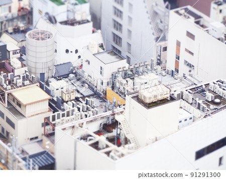 建築物屋頂的室外機 91291300