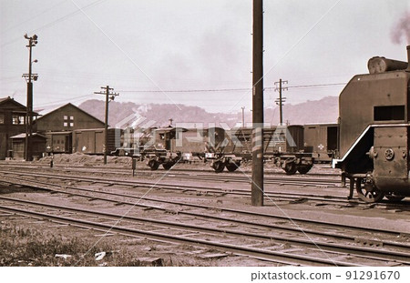 1968 Steam locomotives D51 and 8620 Kagoshima locomotive district Kyushu Kagoshima main line recorded photo 91291670
