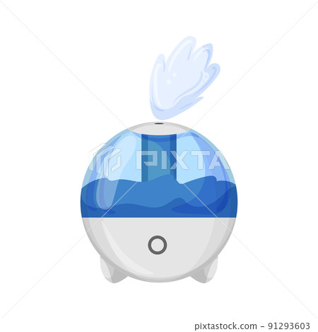 steam humidifier air cartoon vector illustration steam humidifier air cartoon vector illustration 91293603