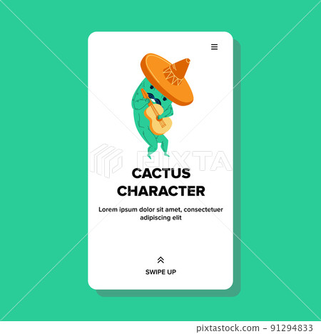 Cactus character vector Cactus character vector 91294833