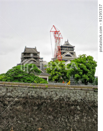 [Kumamoto] Kumamoto Castle under restoration 91295357