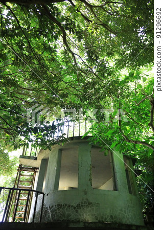 Tokyo Bay Uninhabited Island Sarushima Observatory Ruins Tokyo Bay Uninhabited Island Sarushima Observatory Ruins 91296692
