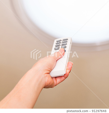 Turn off the light Turn off [Image of power saving] 91297648