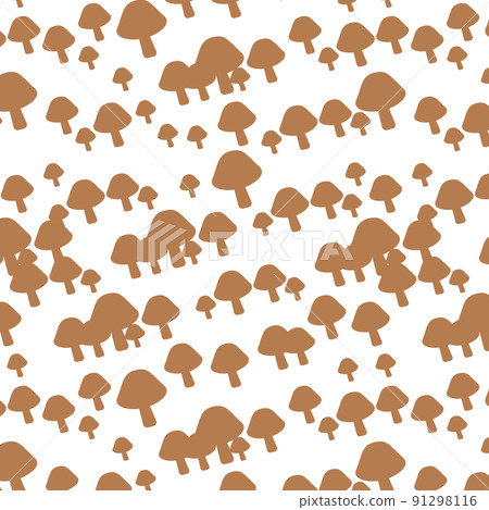 Mushroom pattern texture background 91298116