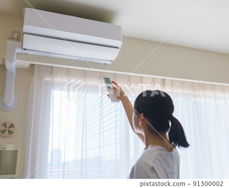 Air conditioner 28 degree setting [Image of power saving] 91300002