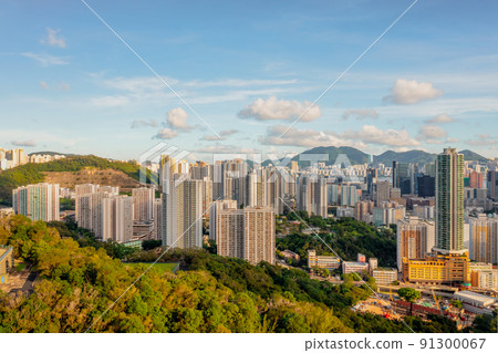 the cityscape of residential Area at Choi Wan estate, hk 1 May 2022 the cityscape of residential Area at Choi Wan estate, hk 1 May 2022 91300067