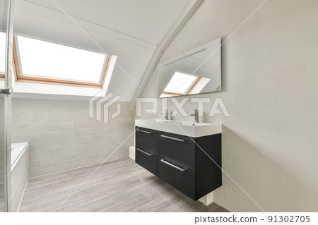 bathroom, interior, sink, mirror, illuminate, modern, design, faucet, minimal, style, hygiene, apartment, ceramic, white, decor, clean, simple, light, reflection, washroom, home, flat, element bathroom, interior, sink, mirror, illuminate, modern, design, faucet, minimal, style, hygiene, apartment, ceramic, white, decor, clean, simple, light, reflection, washroom, home, flat, element 91302705