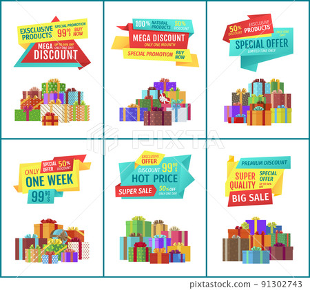 Special Offer Mega Discount Vector Illustration Special Offer Mega Discount Vector Illustration 91302743