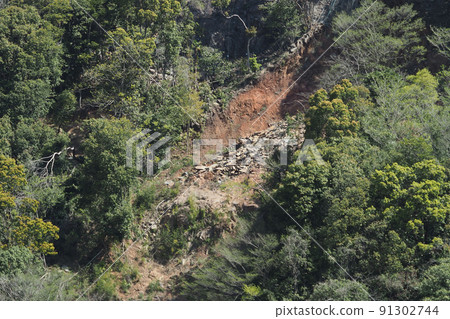 地球和沙子災難圖像 91302744