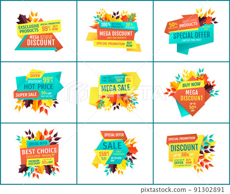 Great Deal Banners for Seasonal Clearance Sale Great Deal Banners for Seasonal Clearance Sale 91302891