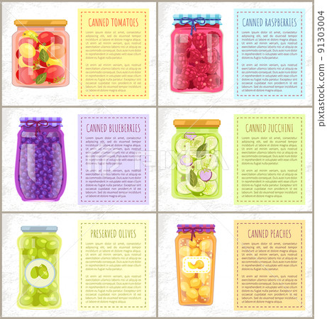 Fruit or Veg Labeled Conservation Bottles Set Fruit or Veg Labeled Conservation Bottles Set 91303004