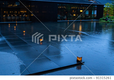 The rainy season garden The rainy season garden 91315261