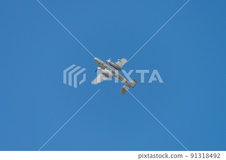 North American B-25J Mitchell Bomber Barrel Roll 91318492