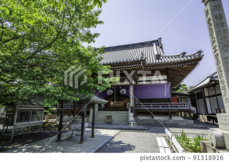 Shikoku 88 places 72nd Mandaraji main hall Zentsuji city, Kagawa prefecture Shikoku 88 places 72nd Mandaraji main hall Zentsuji city, Kagawa prefecture 91318916