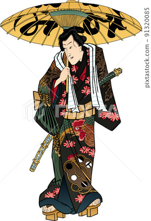 Ukiyo-e Kabuki actor, part 108 Ukiyo-e Kabuki actor, part 108 91320085