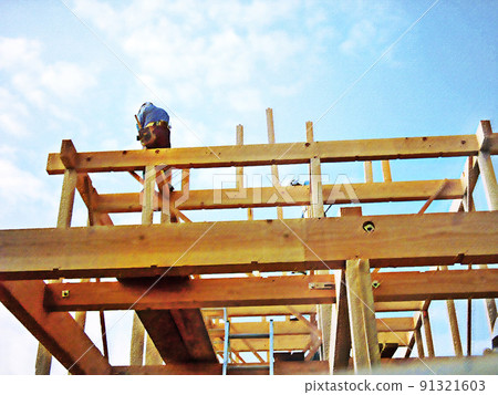 New construction site Tatemae [horizontal composition] 91321603