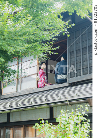 舊民居浴衣夫婦 舊民居浴衣夫婦 91322705