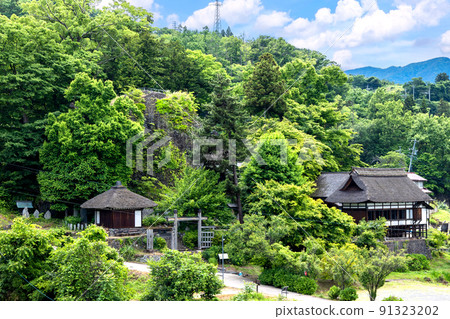 長樂寺的新鮮綠色和全景 91323202