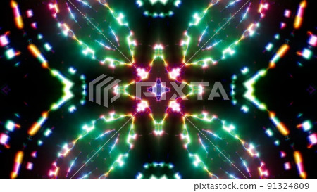 Colorful Dazzling Light Kaleidoscope Lamp 91324809