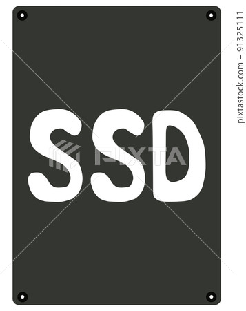 Storage device - Stock Illustration [91325111] - PIXTA